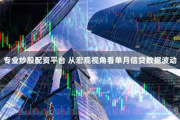 专业炒股配资平台 从宏观视角看单月信贷数据波动
