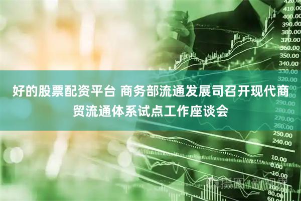 好的股票配资平台 商务部流通发展司召开现代商贸流通体系试点工作座谈会