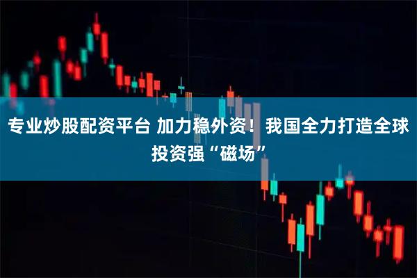 专业炒股配资平台 加力稳外资！我国全力打造全球投资强“磁场”