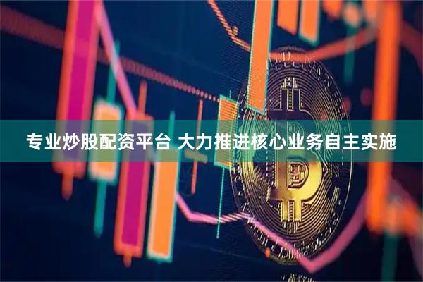 专业炒股配资平台 大力推进核心业务自主实施